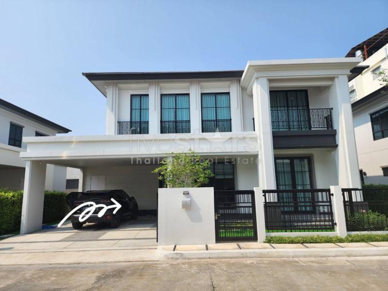 4-bedroom house in compound for sale on Bangna-Suvarnabhumi 4259027572