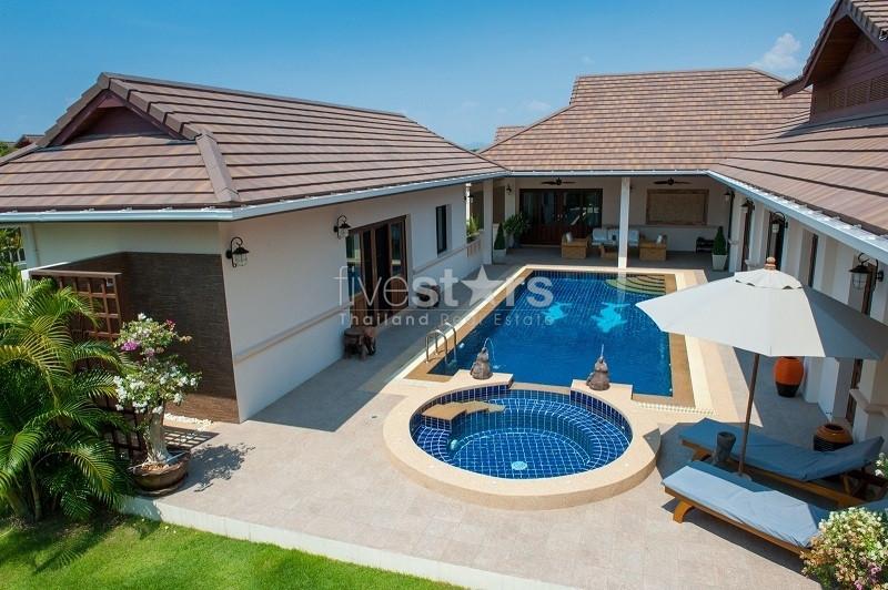 Real estate Thai-Bali style exclutive house for sale
