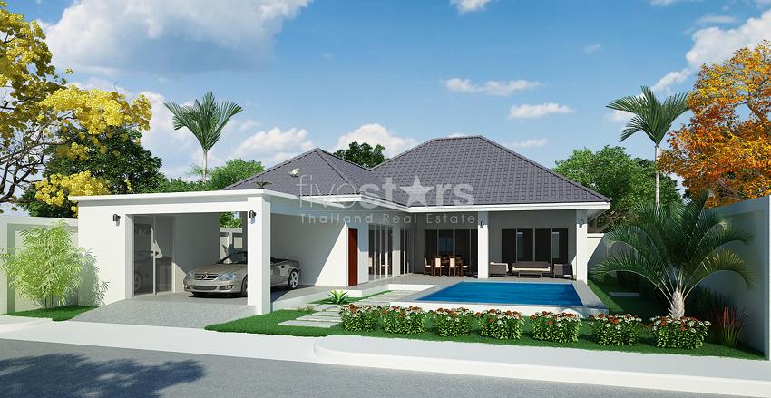 Tropical privacy villas for sale in Hua Hin 2974067995