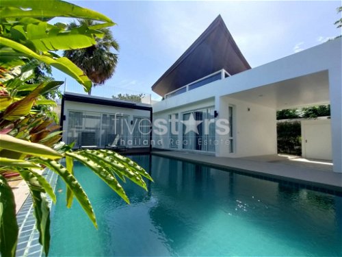 3 Bedroom Pool Villa on Beachfront Housing Development in Paknampran 2544437001