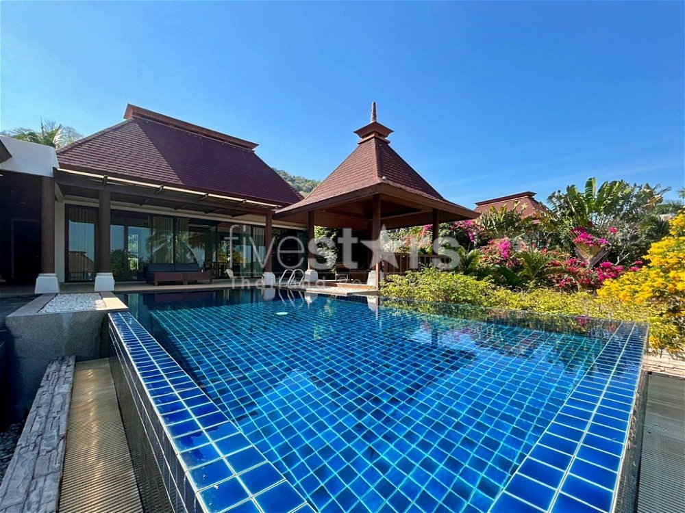 Panorama Khao Tao : Bali Style 3 Bedroom Pool Villa 129675223
