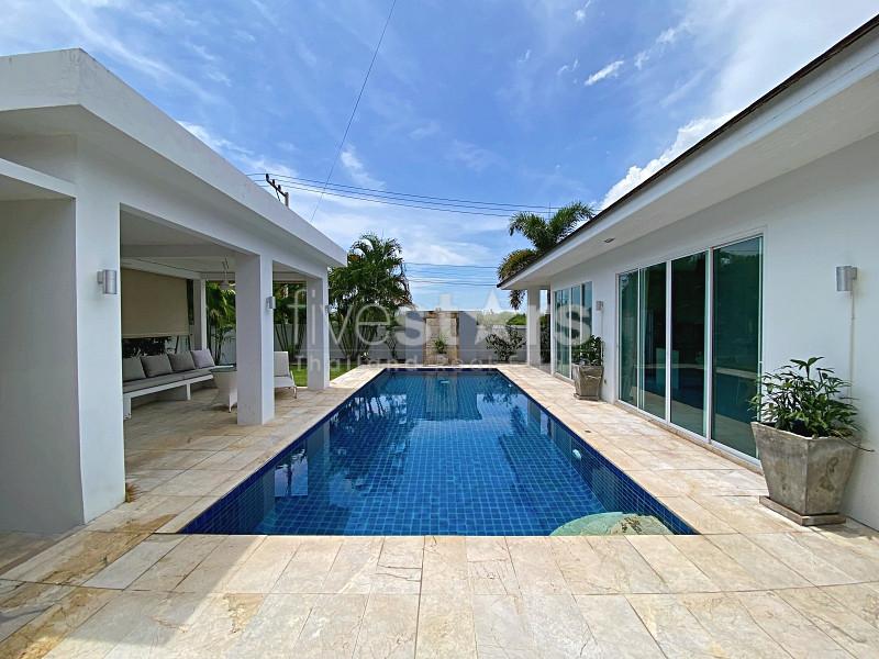 Modern 3-Bedroom Pool Villa with Mountain Views at White Stone Villas, Near Hua Hin 1053107764
