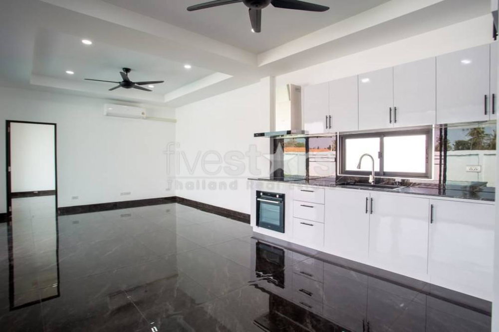 Modern 3-Bedroom Pool Villa in Wang Pong, Hua Hin – Ready to Move In! 194937007