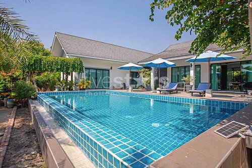 Spacious 3-Bedroom Pool Villa with Expansive Tropical Garden in Hua Hin’s Bor Fai Area 3851477379