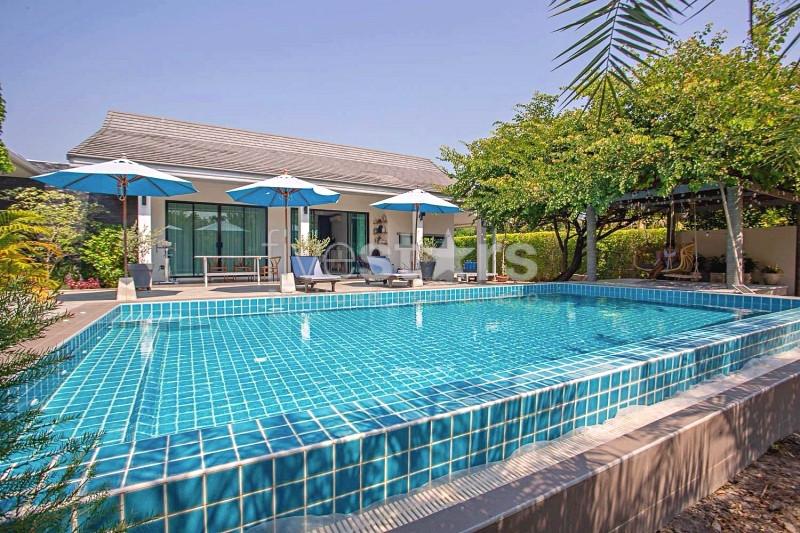 Spacious 3-Bedroom Pool Villa with Expansive Tropical Garden in Hua Hin’s Bor Fai Area 3851477379