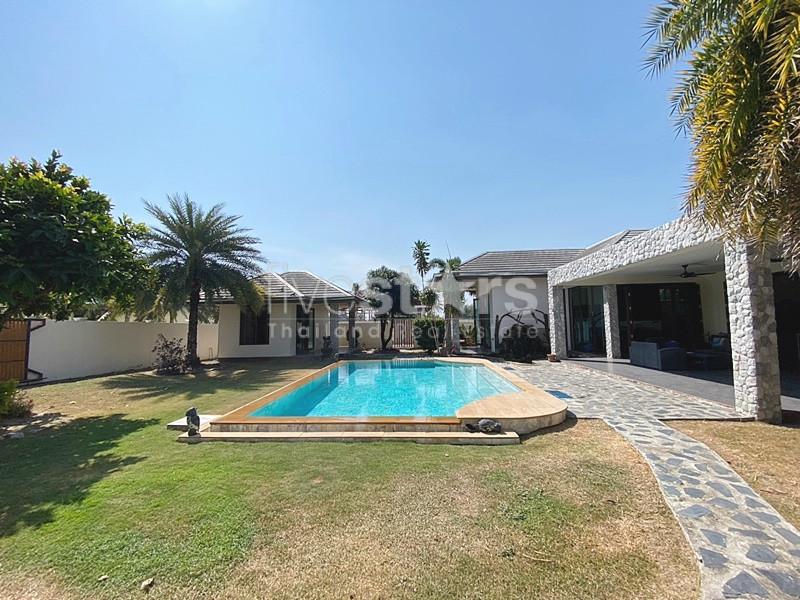 Spacious 4-Bedroom Pool Villa in Hin Lek Fai – Modern Living with No Common Fees 353357274