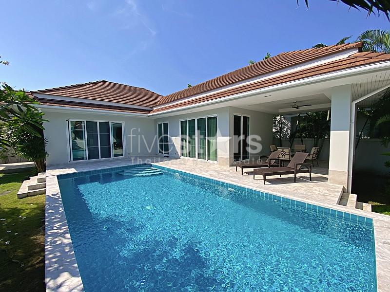 Modern 3-Bedroom Pool Villa for Sale in Hua Hin – Fully Furnished, Gated Community with Top Amenities 2088634388