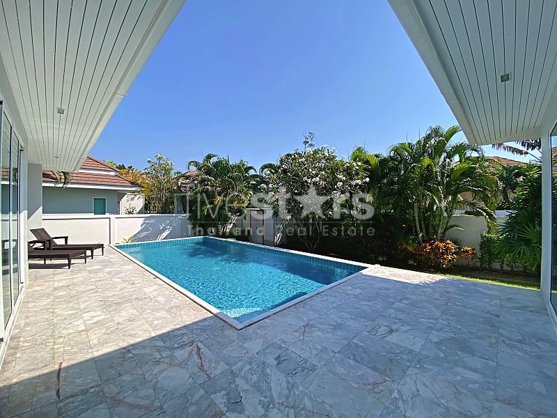 Modern 3-Bedroom Pool Villa for Sale in Hua Hin – Fully Furnished, Gated Community with Top Amenities 2088634388