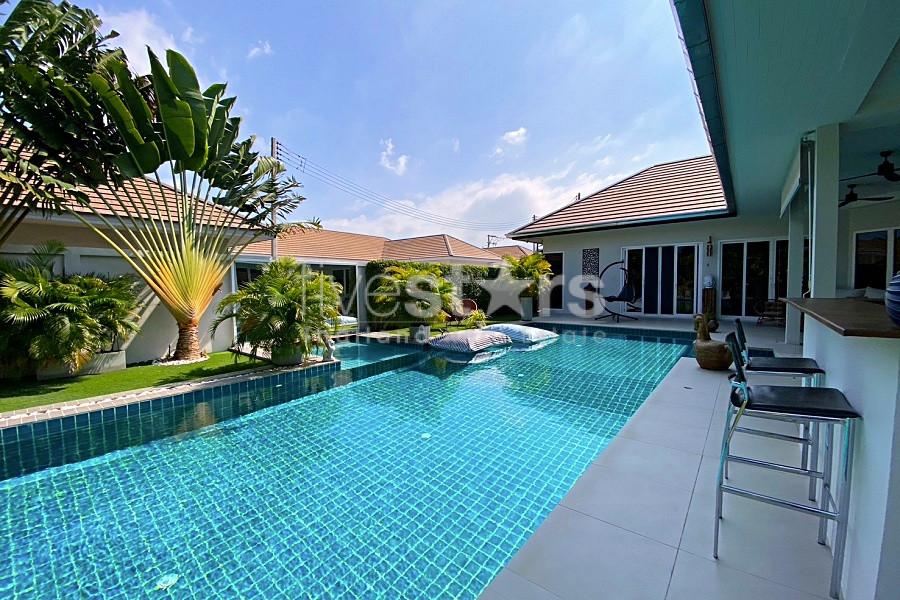 Modern 3 Bedroom Luxury Pool Villa For Sale in Huana Hua Hin 3972076933