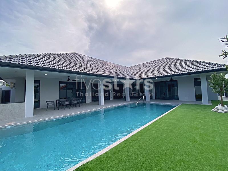 Elegant 4-Bedroom Private Pool Villa for Sale in Huana, Soi 116, Hua Hin 840584393