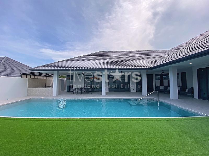 Elegant 4-Bedroom Private Pool Villa for Sale in Huana, Soi 116, Hua Hin 840584393
