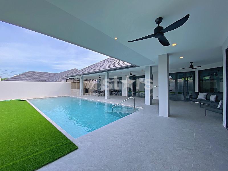Elegant 4-Bedroom Private Pool Villa for Sale in Huana, Soi 116, Hua Hin 840584393