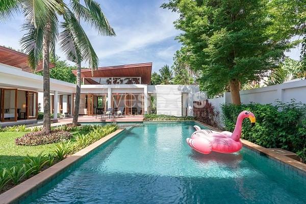 PRAN A LUX : LUXURY 3 BED POOL VILLA JUST FEW STEP TO BEACH 496784363