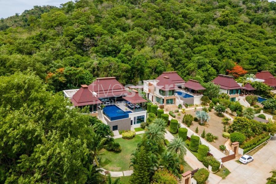 One Of A Kind Mountainside Sea View Villa – Estate For Sale in Khao Tao 3402710729