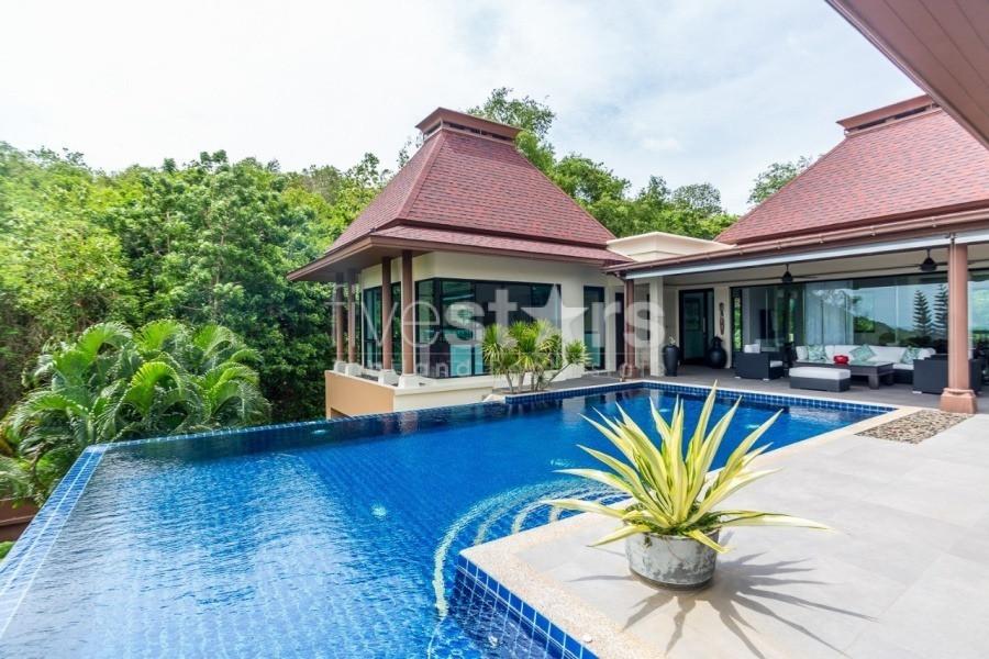 One Of A Kind Mountainside Sea View Villa – Estate For Sale in Khao Tao 3402710729