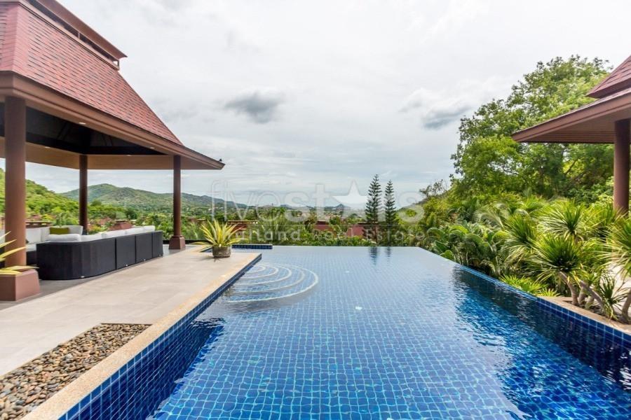 One Of A Kind Mountainside Sea View Villa – Estate For Sale in Khao Tao 3402710729