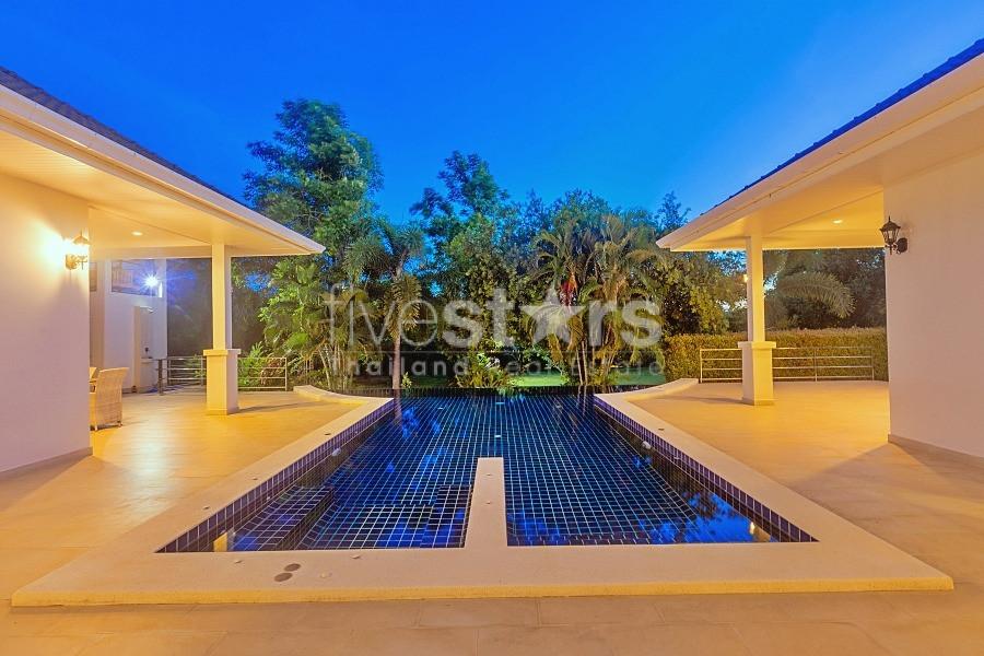 Tropical 3 Bedroom Pool Villa For Sale with Large Land Near Khao Tao Hua Hin 686263605