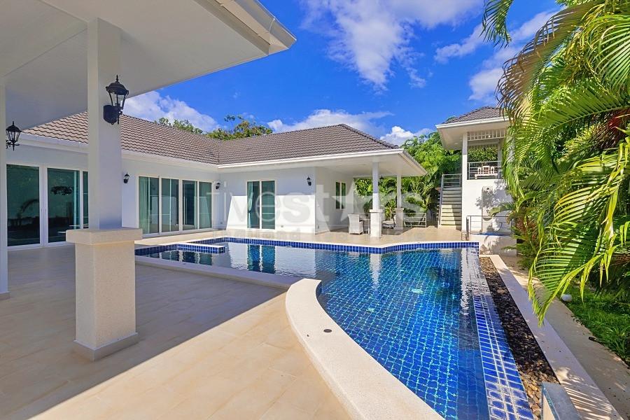 Tropical 3 Bedroom Pool Villa For Sale with Large Land Near Khao Tao Hua Hin 686263605