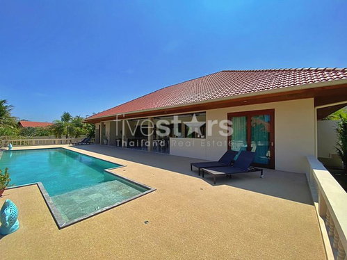 Elegant Thai-Bali Pool Villa for Sale Near Khao Kalok Beach 3908027802