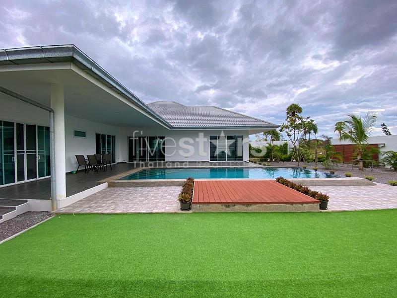 Mountain View 3 Bed 4 Bath Pool Villa For Sale in Paknampran 3032852175