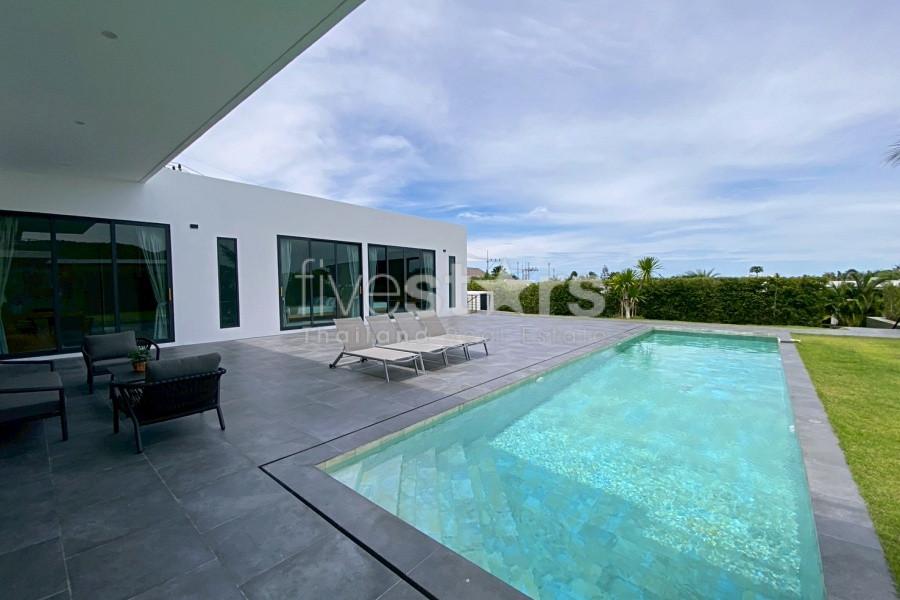 Elegant 5-Bedroom Modern Pool Villa with Mountain Views at Phu Montra K-Haad, Hua Hin 223545938