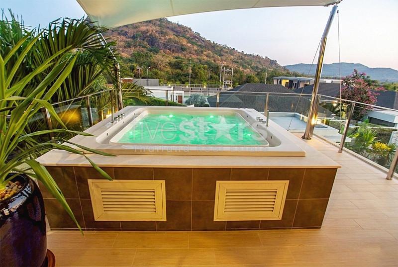 Luxury 4-Bedroom Modern Pool Villa in Hillside Hamlet – Soi 70, Hua Hin 3413588027