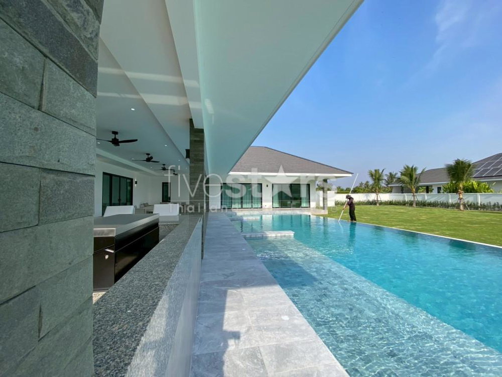 Luxury 5-Bedroom Pool Villa with Separate Guest House on 2,622 sqm Chanote Land – Soi 112 Area – THB 26,950,000 2180672657