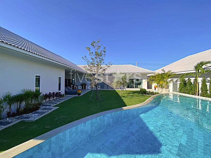 Spacious 5-Bedroom Pool Villa with Large Plot in Thap Tai, Hua Hin – From THB 10.95M 4163294261