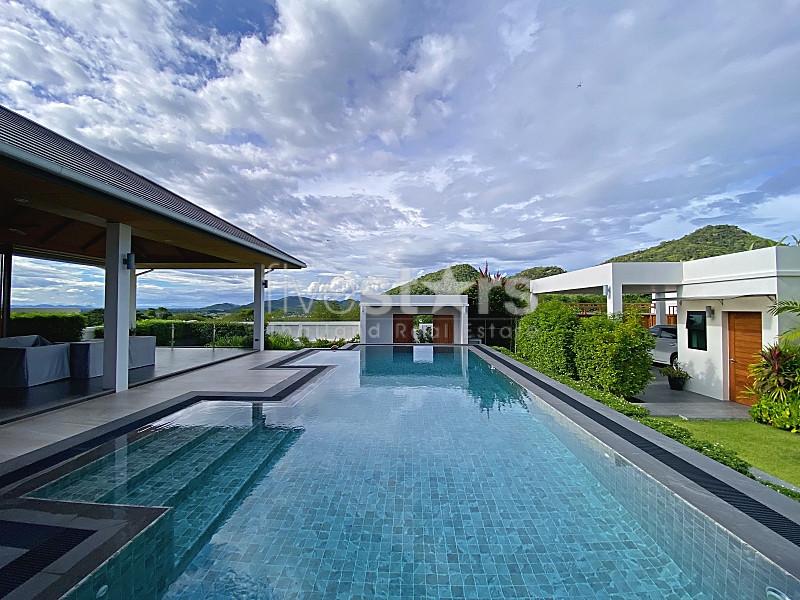 Luxury 3-Bedroom Pool Villa with Panoramic Mountain Views in Hua Hin – THB 35MB 2866233170
