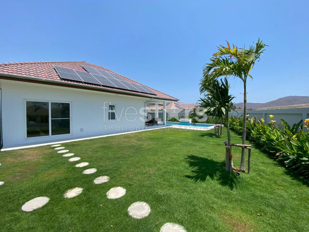 Modern 3-Bedroom Pool Villa with Solar Power in Hua Hin – Deluxe Plus | From THB 8,350,000 1356820469