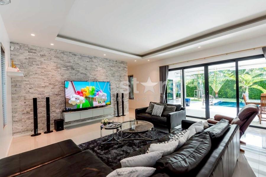 Luxury 3-Bedroom Pool Villa for Rent at The Clouds, Hua Hin / Cha-am – Near Palm Hills Golf Club 2804778933