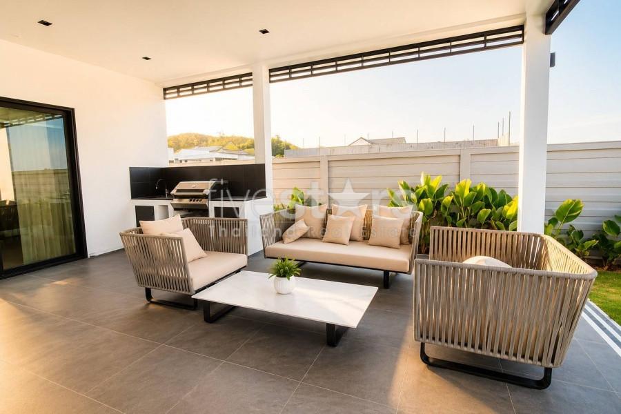 Modern 3-Bedroom Villa with Private Pool in Sivana Hills, Hua Hin 542253911