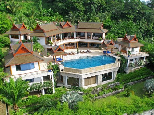 Luxury villa with stunning sea views close to Surin 4069820955