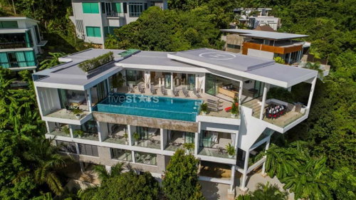 Luxury 9-bedroom sea view villa in Surin beach 2593260633