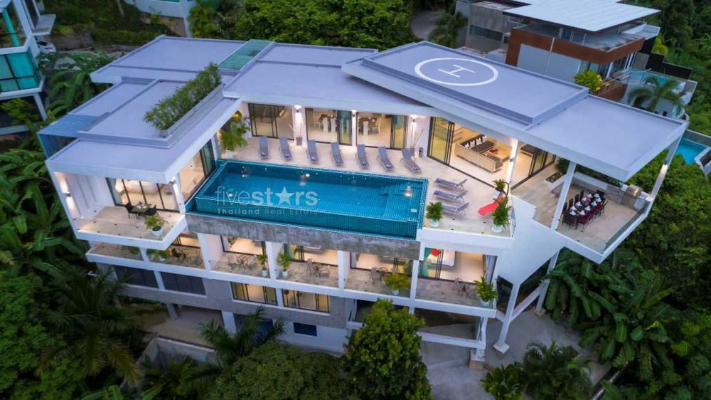 Luxury 9-bedroom sea view villa in Surin beach 2593260633