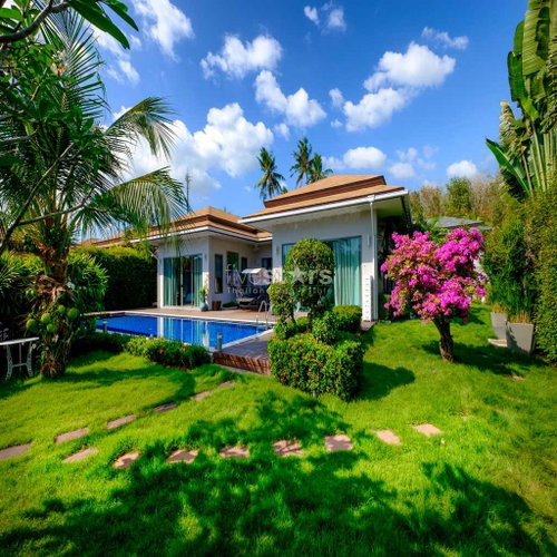 Large 3-bedroom pool villa close to Layan beach 710237378