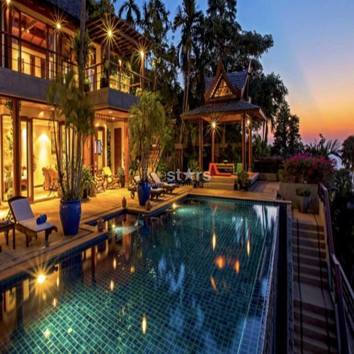 4-bedrooms villa with a stunning sea view in Surin 3798691559
