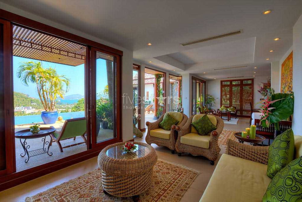 4-bedrooms villa with a stunning sea view in Surin 3798691559