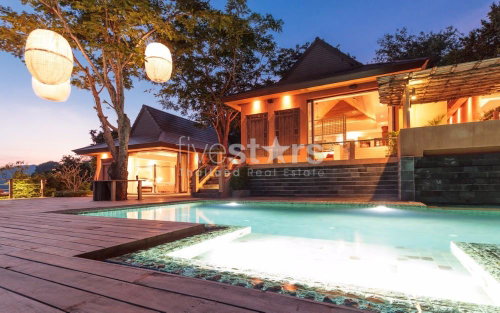 Unique and stunning waterfront villa 398152763