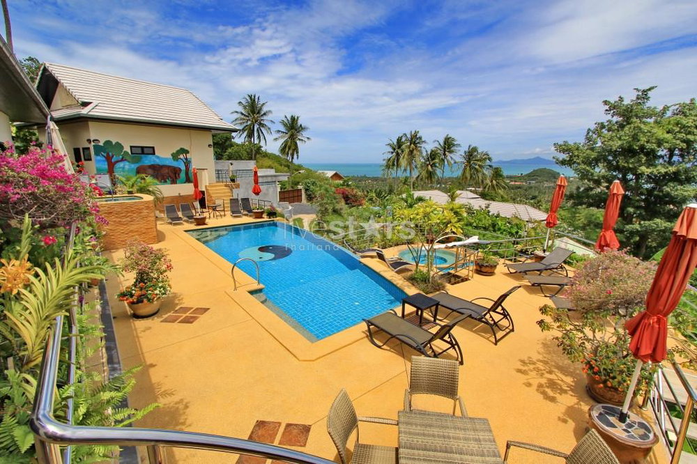 Wonderful property with a stunning sea view in Bophut 1929826222