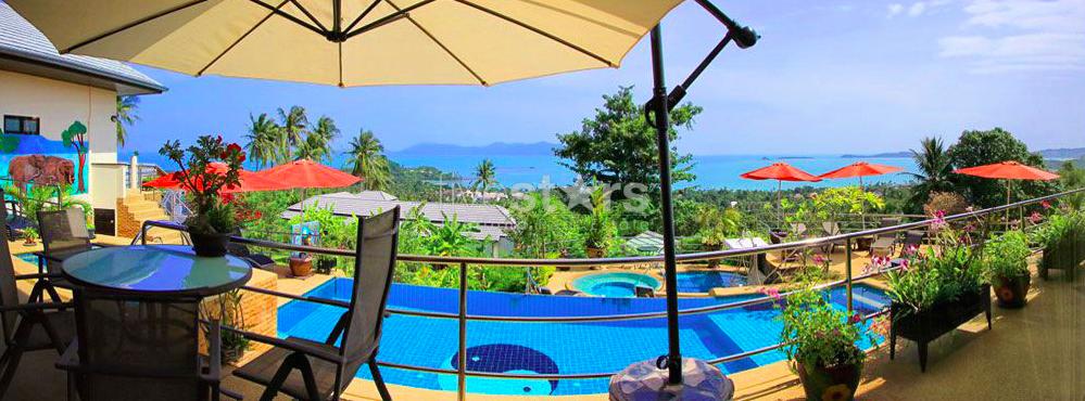 Wonderful property with a stunning sea view in Bophut 1929826222
