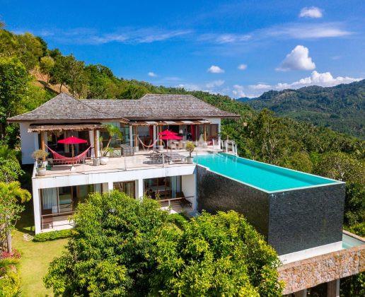 Beautiful villa with amazing views for sale in Bophut 871646773