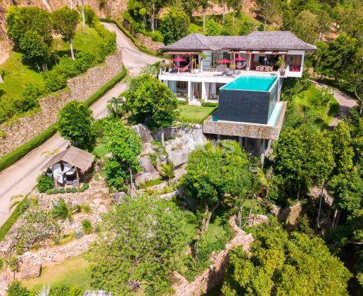 Beautiful villa with amazing views for sale in Bophut 871646773