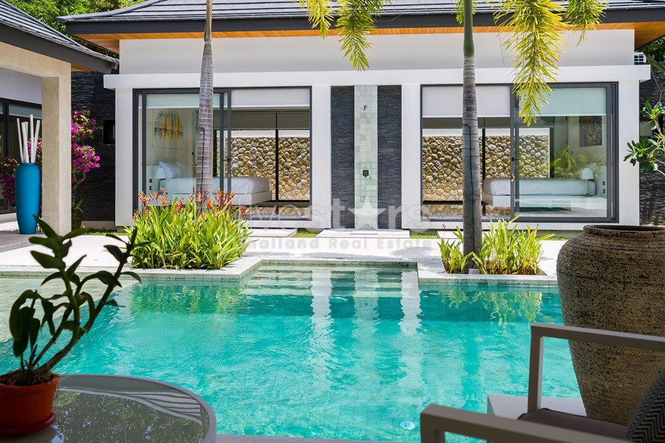 Balinese style pool Villa for sale in Mae Nam 562551338