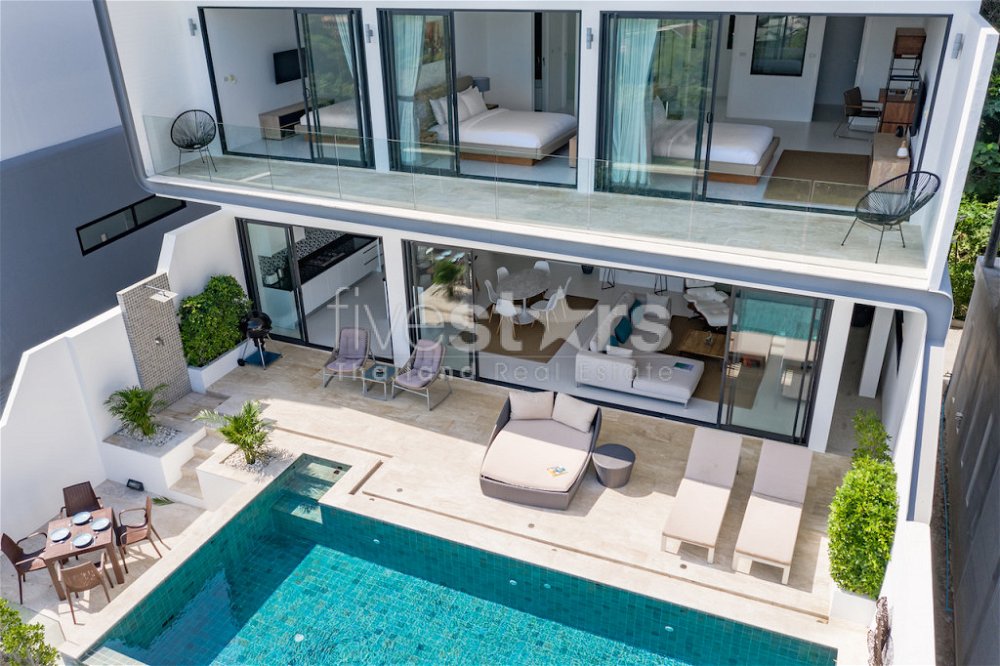 modern 3 bedrooms sea-view villa for sale in Bophut 779714562