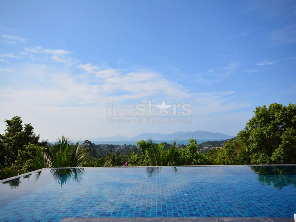 Sea view pool villa for sale in Bophut 4079357216