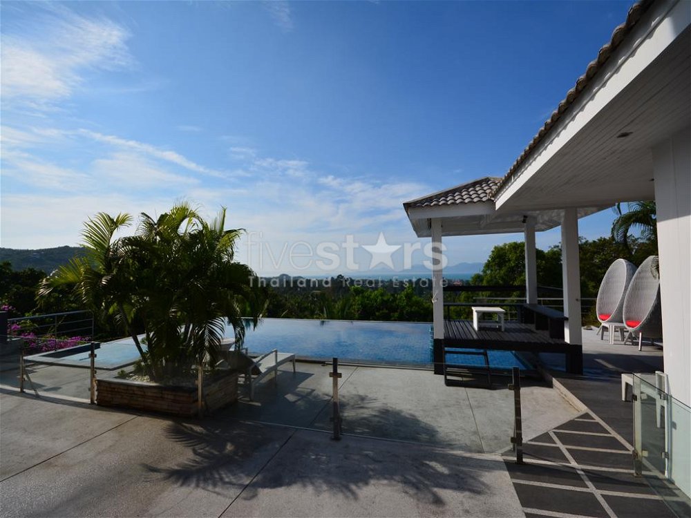 Sea view pool villa for sale in Bophut 4079357216