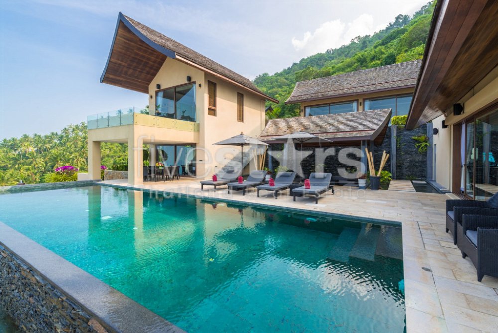 Amazing sea views pool villa for sale in Chaweng 2216770998
