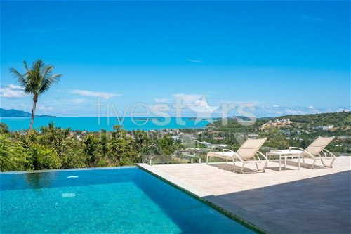 Stunning seaview pool villa in Bophut hills 286912296