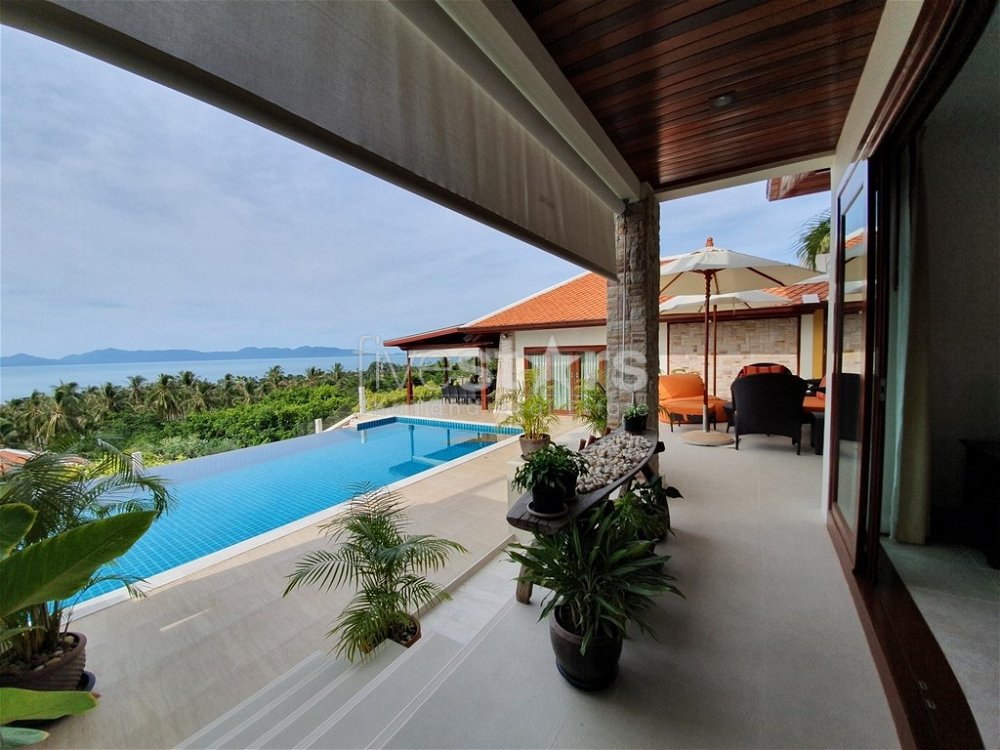 4-bedroom sea view villa for sale in Bang Por 762584745